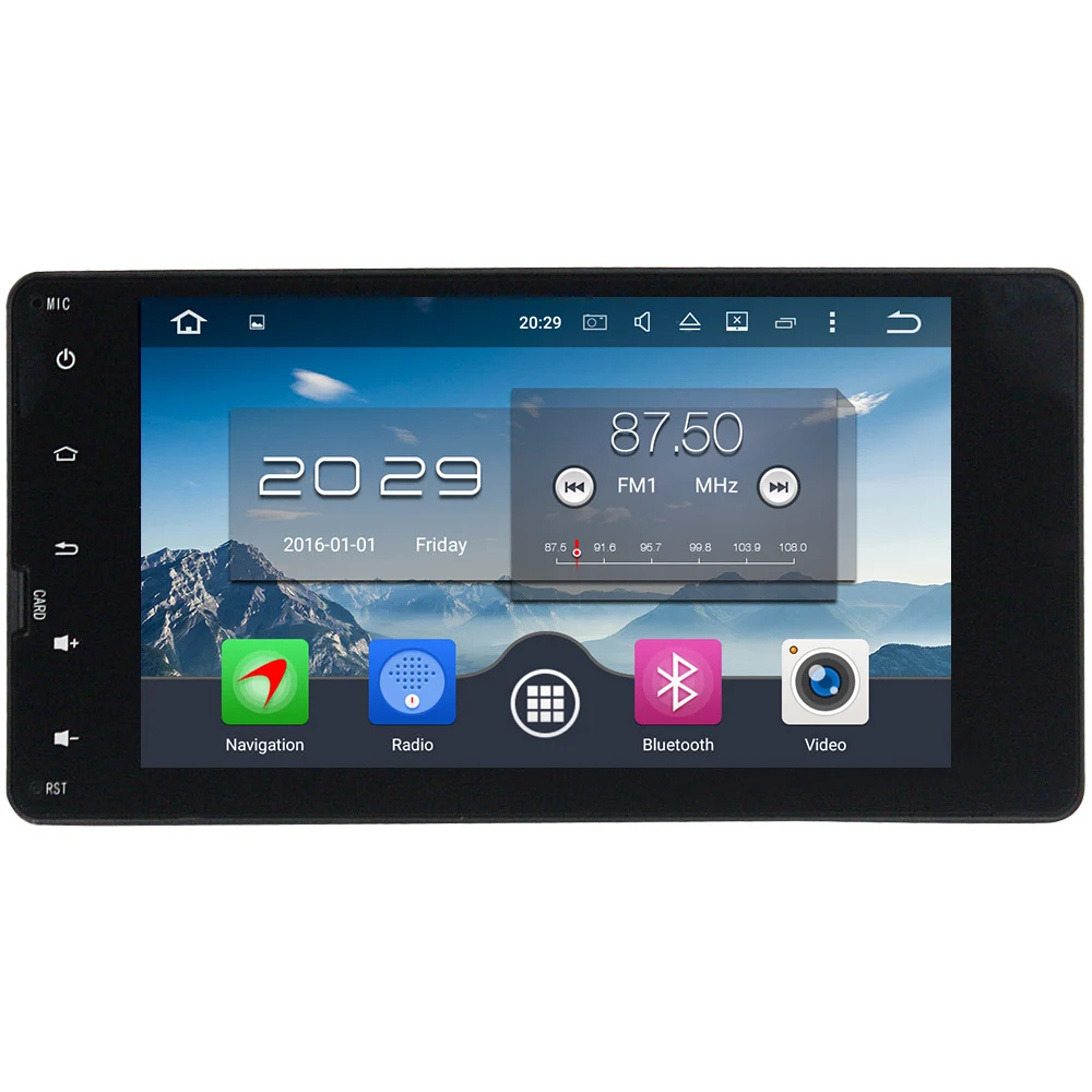 

4GB RAM Android 6.0.1 Octa Core 2 Din HD GPS Car Radio Stereo Player Bluetooth AUX-IN MP3 For Mitsubishi Outlander 2014