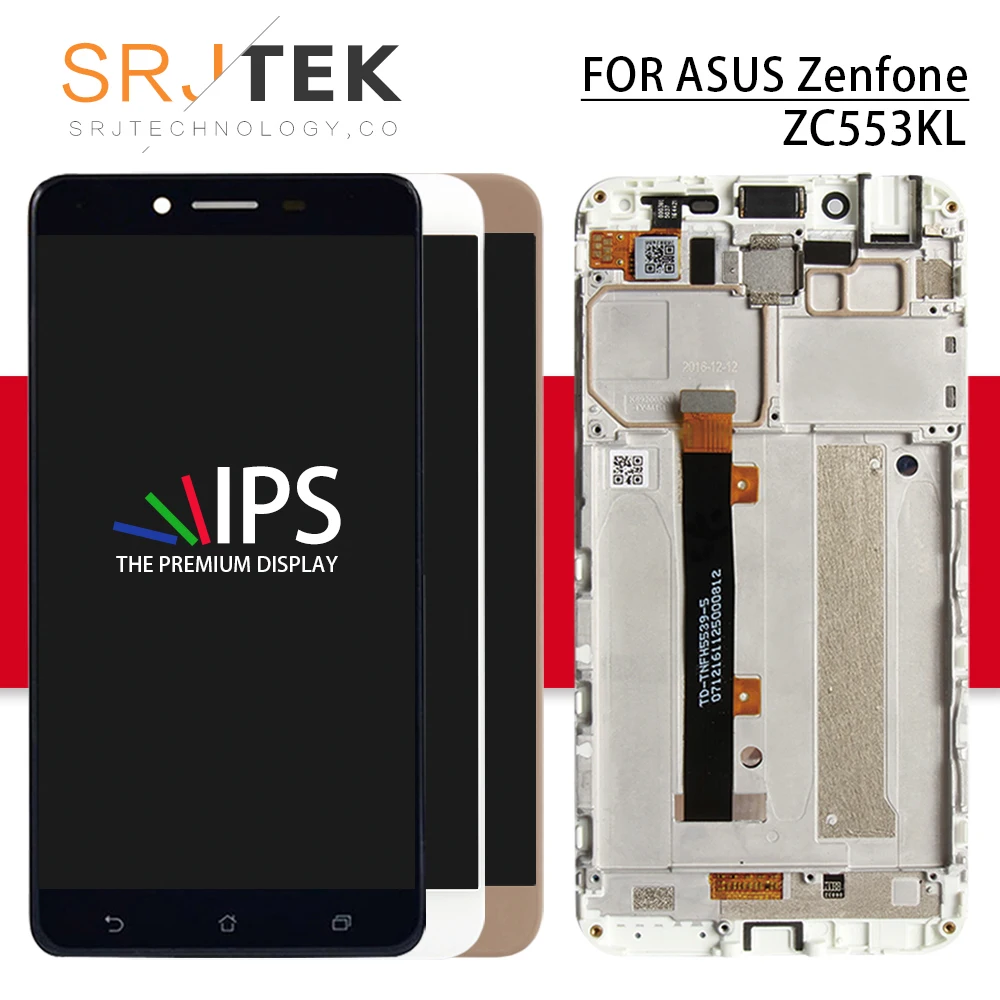 For Asus Zenfone 3 Max ZC553KL LCD Display Panel Touch Screen Sensor ...