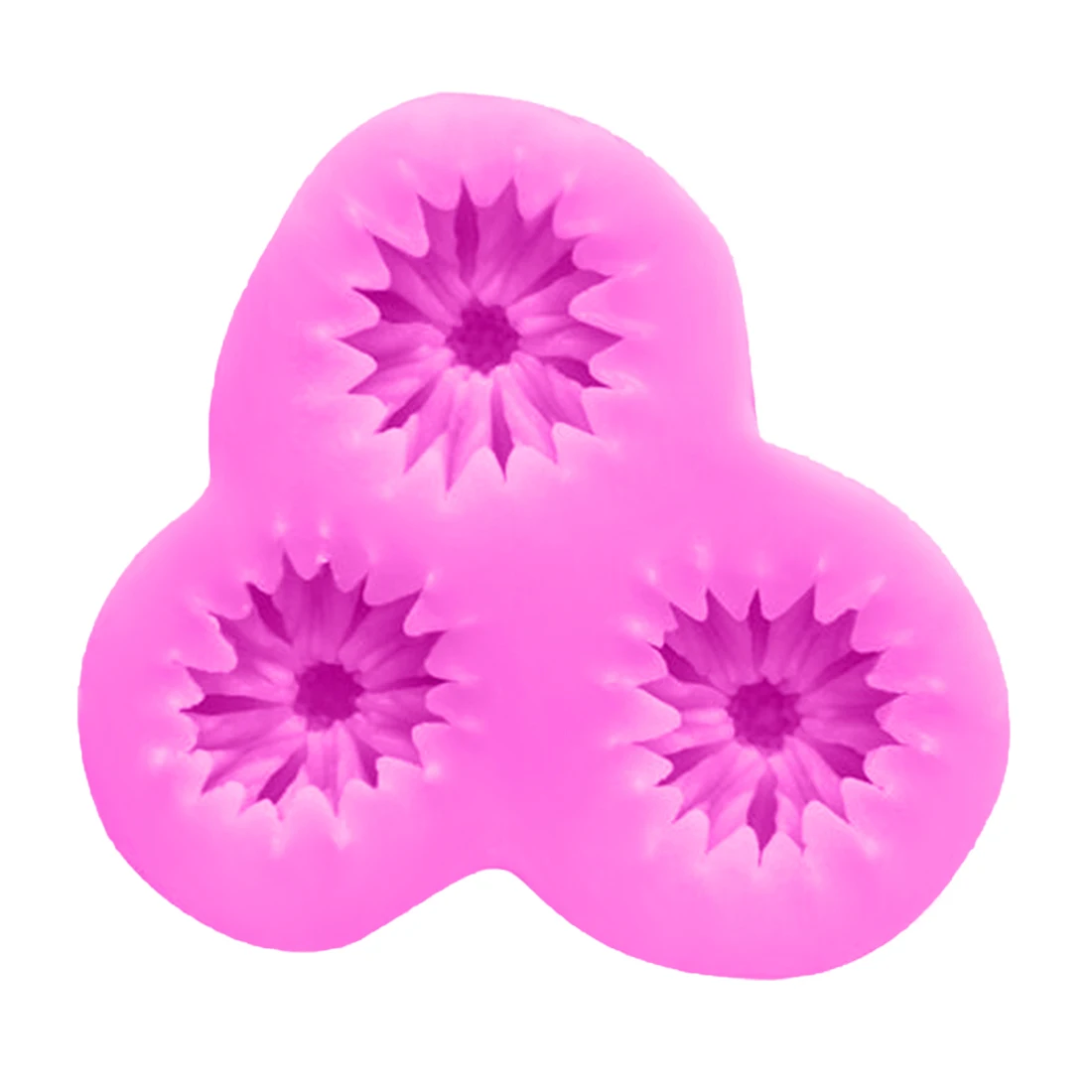 

Fondant Molds 1PC Silicone Cake Mold Sunflower Dasiy Shape Chocolate Soap Moulds Cake Stencils DIY Kitchen Baking Tools