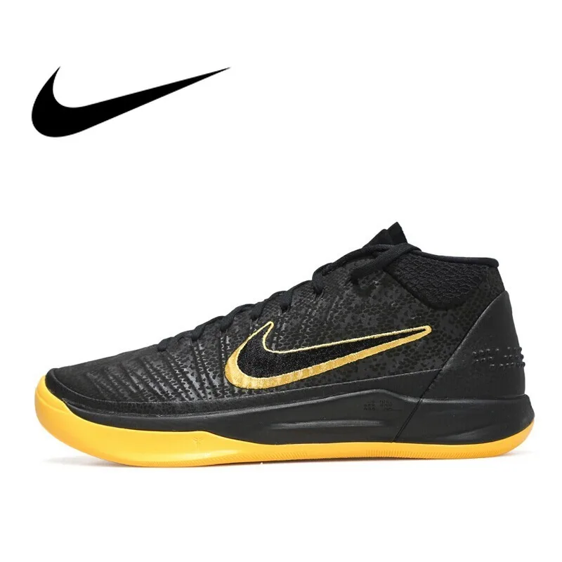 

Original 2018 NIKE Men's Basketball Shoes KOBE Breathable Lace-up Outdoor Sports Shoes Comfortable Sneakers Durable AQ5163