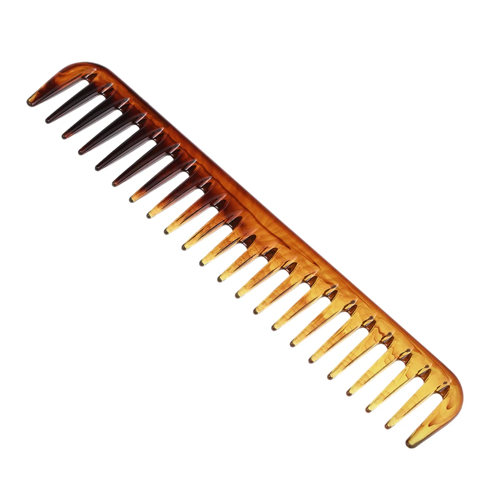 Антистатические волос Комбс Пластик щетка для волос салон для стрижки волос расчески широкий зубы, хвост гребень парикмахерские кисти для
