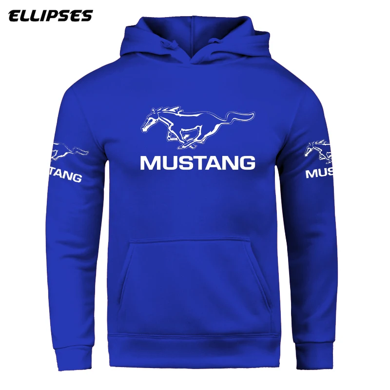 Новая модная спортивная одежда с логотипом Ford Mustang толстовки для мужчин и женщин