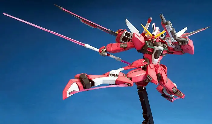 Bandai Gundam MG 1/100 справедливость мобильный костюм Сборная модель наборы экшн фигурки