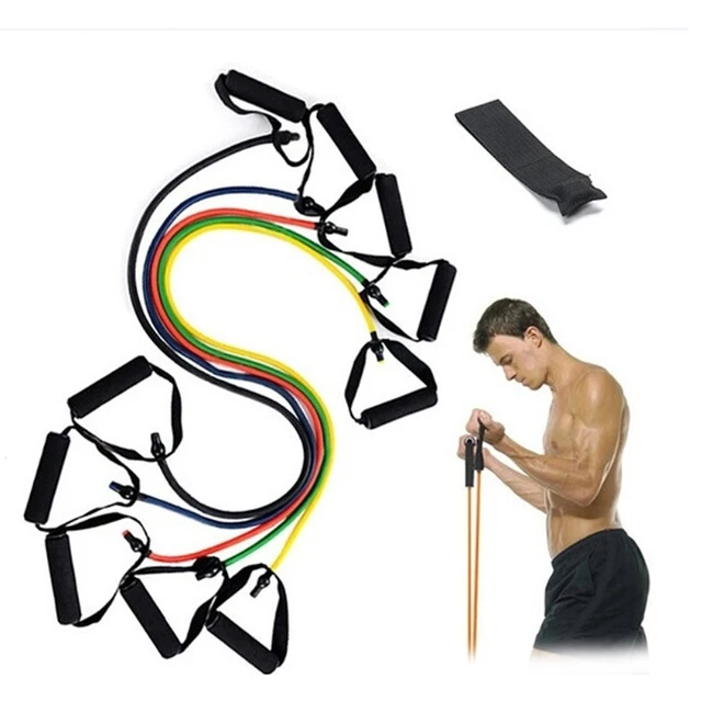1PC Sort Accessory Health Portable Resistance Fitness Equipment Tube Foam Handles Training