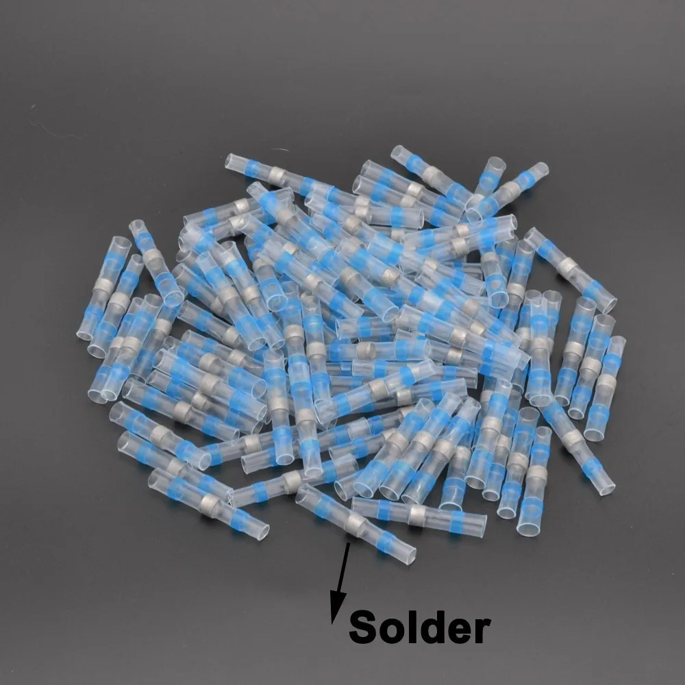 Водонепроницаемый термоусадочный припой рукава автомобиля обжимной стыковой проволоки клеммные разъемы Терминатор Электрический Conector ferramenta