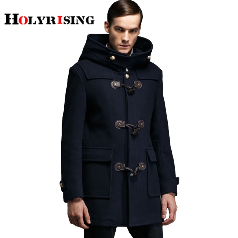 men Trench Coat horn button wool blends Suit design wool coat Men's Casual Design Jackets Coat for Men men Trench Coat horn button wool blends Suit design wool coat Men's Casual Design Jackets Coat for Men