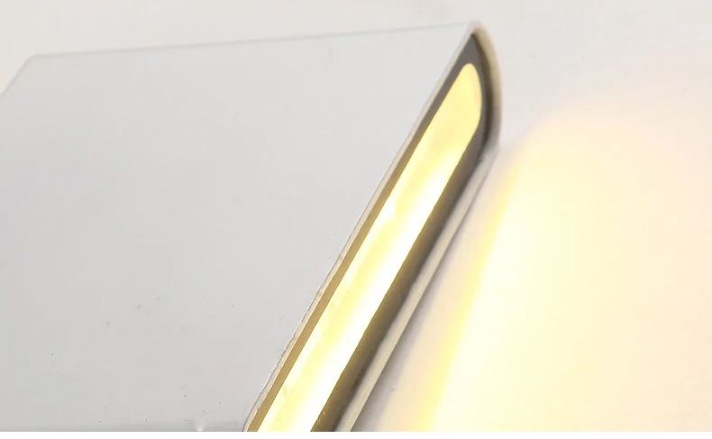 Современный светодиодный настенный светильник в скандинавском стиле, водонепроницаемый, 6 Вт, 12 Вт, AC85-265V, COB светодиодный светильник, Домашний Светильник, украшение для помещений и улицы