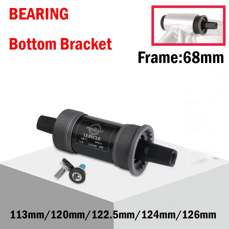 68mm Bike Bottom Bracket Bearing BB Replacement BB73 Crankset Component 