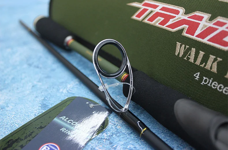 Rapala бренд Trail Blazer углеродное волокно Приманка Удочка 1,93 м 1,98 м L м мощность 4 секции Спиннинг/Литье удочка с удилищем сумка