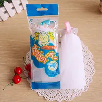 3Pcs/lot Cleanser Soap Mesh Bags Bath Washing Tools Body Cleansing Nets Soap Foaming Net PE Bubble Helper Mesh Wash Face 2
