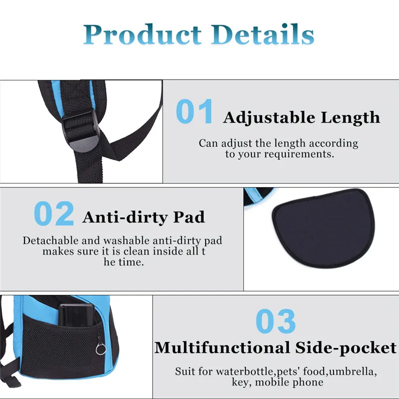 Najtaniej Plecak dla zwierząt domowych pies kot Outdoor transporter dla zwierząt Packbag przenośny plecak z siatki na zamek błyskawiczny oddychające torby dla psów