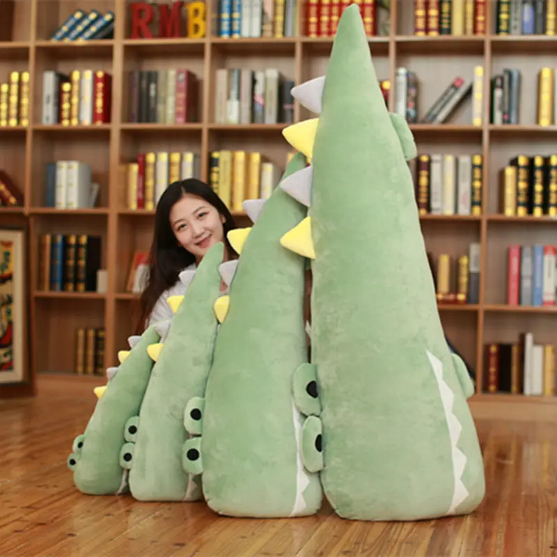 55 см/70 см/100 см мультяшная длинная плюшевая подушка под крокодила, крокодиловые плюшевые игрушки, украшение дома, подарки на день рождения, подарки для девочек