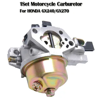 

CARPRIE Carburetor 1Set Motorcycle Carburetor For HONDA GX240/GX270 177F/173F Engine Motor Generator 1.95KGm/2.500rpm m20