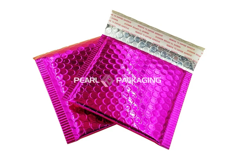 

50pcs Fushcia Bubble Mailer for Fashionable Product Gift Delivery Travel Packaging Free Shipping