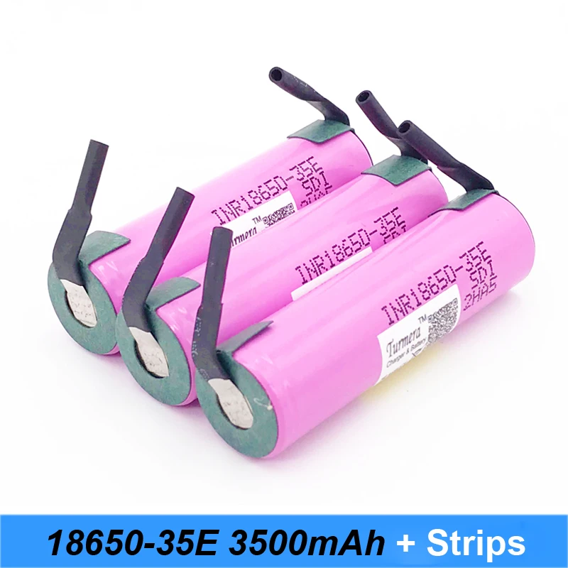 battery 18650 35e Turmera For samsung 18650 3500mAh 13A INR18650 35E 18650 battery for bike battery for screwdriver power bank battery 18650 35e Turmera For samsung 18650 3500mAh 13A INR18650 35E 18650 battery for bike battery for screwdriver power bank
