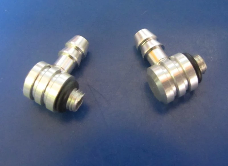 2PCS/LOT Water cooled System Water Nozzle M5 Threaded 90 Degree Water