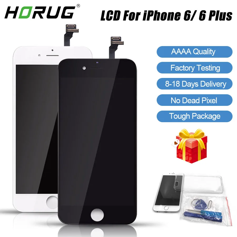 

PUDINI AAAA 100% Original Screen LCD For iPhone 6 Plus LCD Replacement Display Touch 6 Plus Screen Tool Kits Screen LCDS