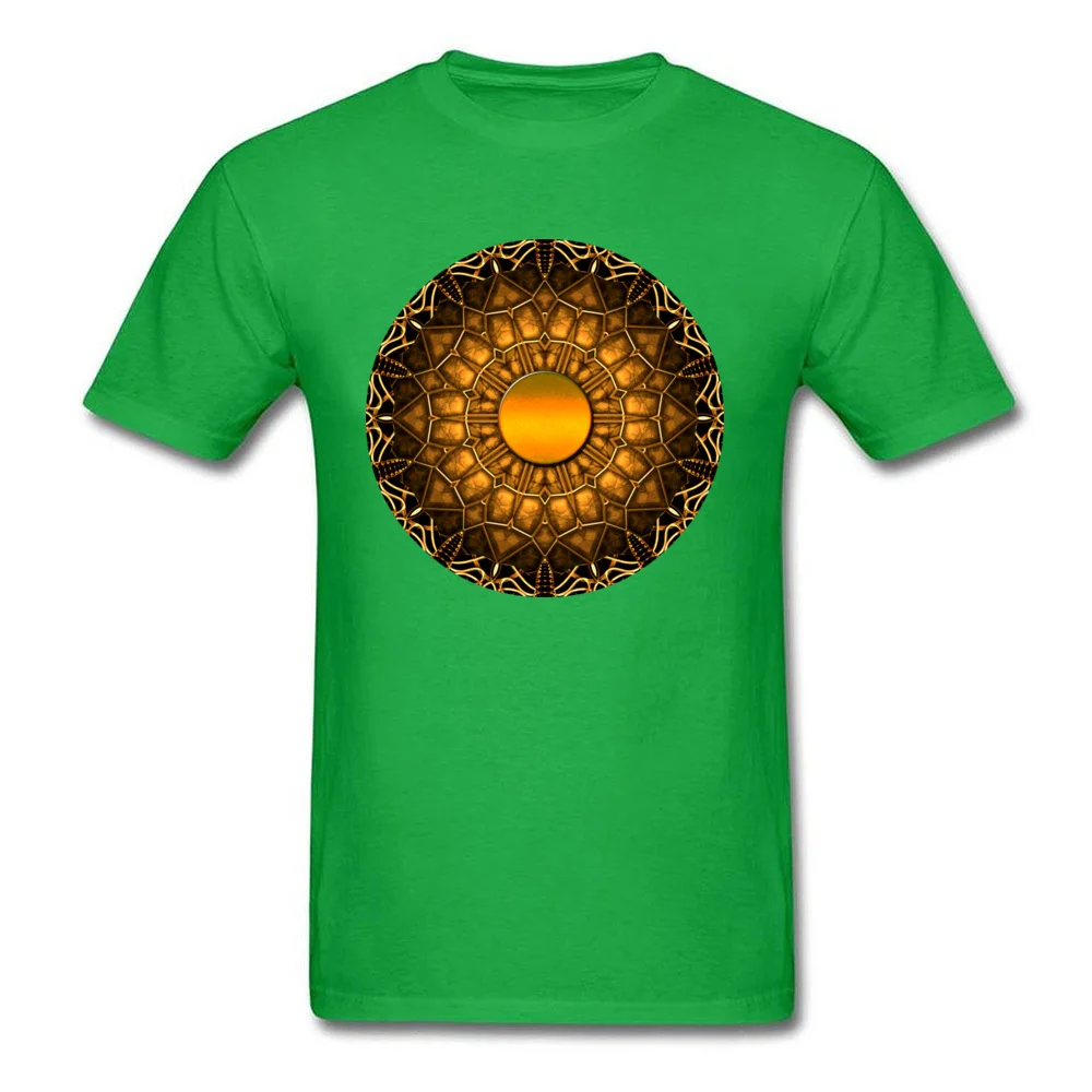 GOLD MANDALA DESIGN_green