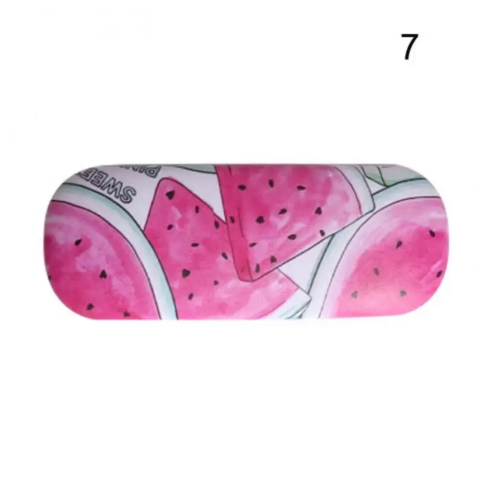Портативный чехол для солнцезащитных очков ярких цветов с надписью и фруктовым узором, коробка для очков NYZ Shop