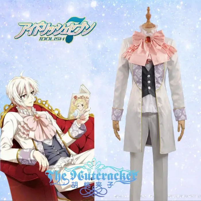 

Anime! IDOLiSH7 Trigger Garden Teahouse Kujo Tenn Gothic Uniform Cosplay Costume Gorgeous Unisex Outfit 2018 New Free Shipping