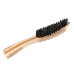 Мужские усы помазок для лица Чистящая бритва щетка Парикмахерская длинная бамбуковая ручка щетина кабана принадлежность для бритья