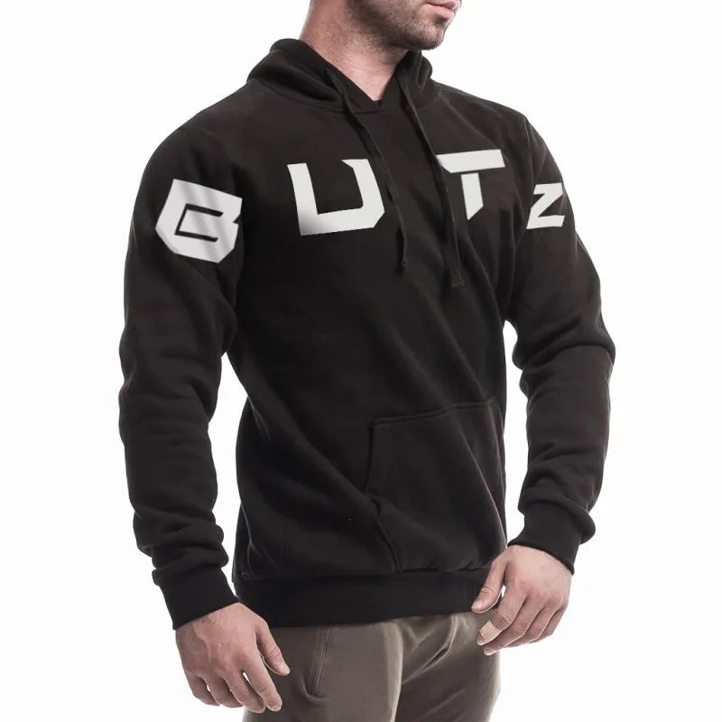 

2019 Sports Jacket For Men Coat Running Gym Sportswear Hooded Slim Breathable Training Clothing