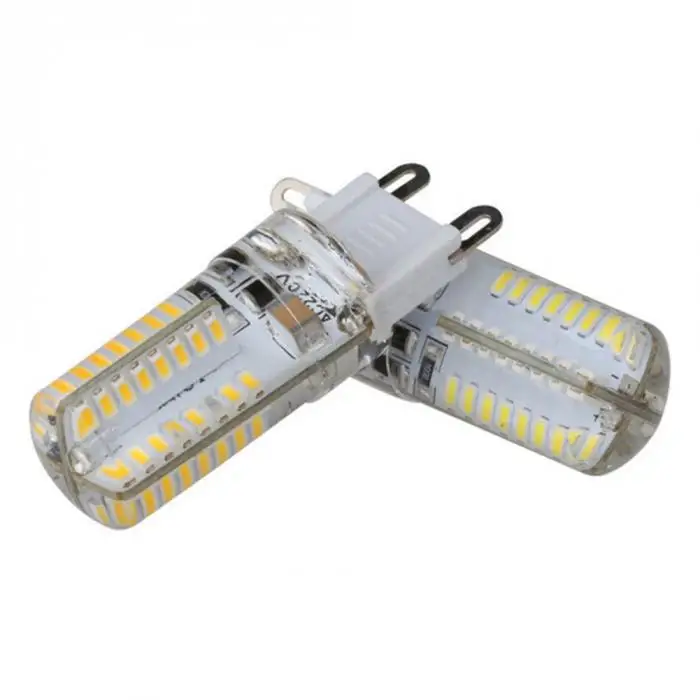 Высокий 5 шт G9 5 W светодиодный 3014 64SMD Pin Светодиодная лампа с клиновидным цоколем лампа теплый белый/холодный LG66