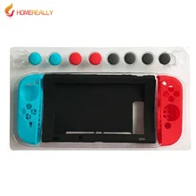 HOMEREALLY Цвет Мягкий Силиконовый колпачок палка для большого пальца Противоскользящий чехол Защита кожи для nintendo Switch Joy-Con NS консоль и контроллер