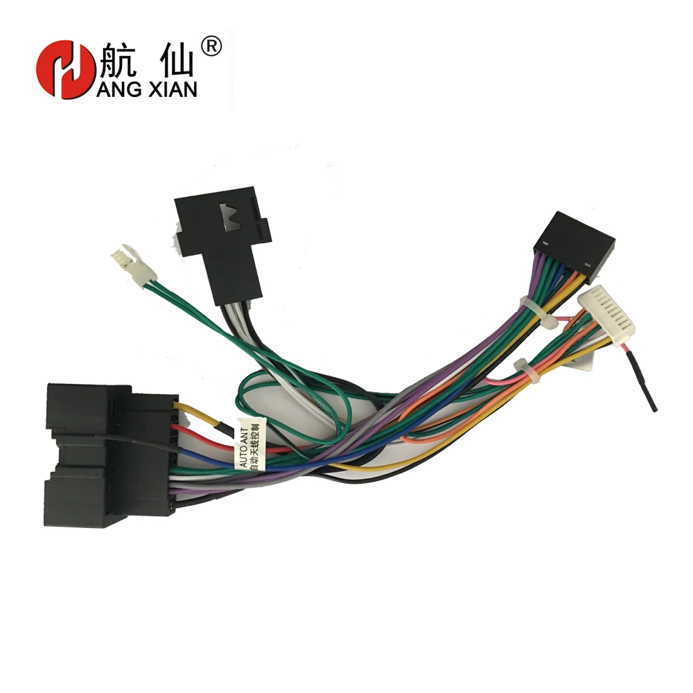 

2 din Car Radio Female ISO Radio Plug Power Adapter Wiring Harness Special for Ford Fiesta 2009-2012 harness power cable