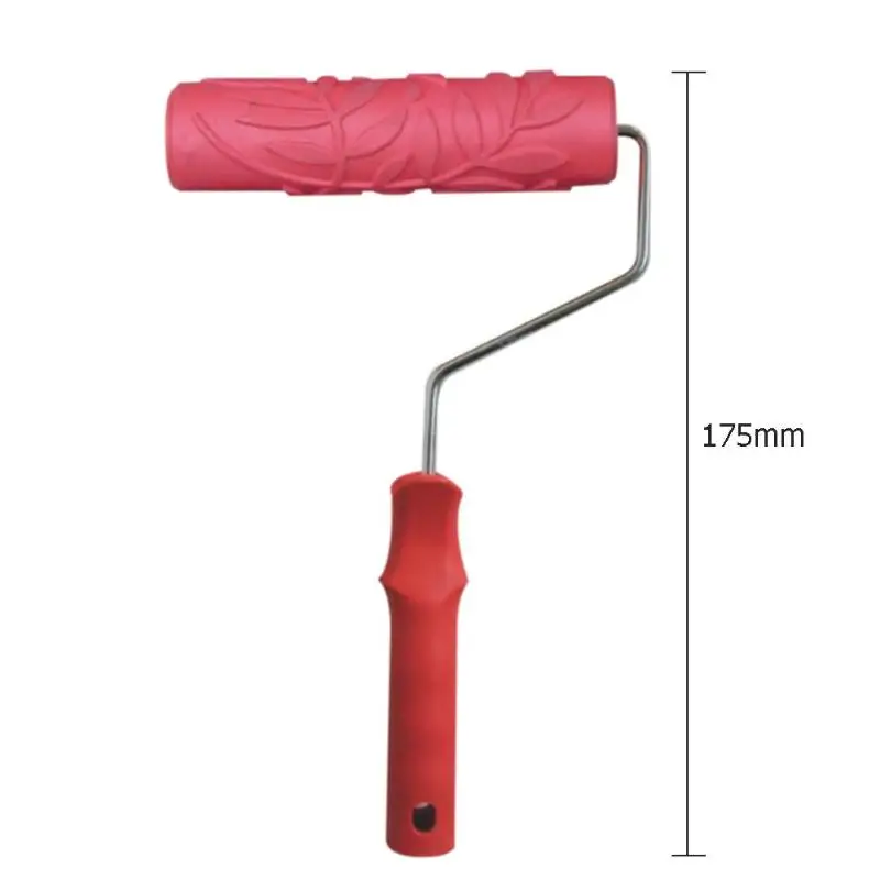Buy Decorative Paint Roller Pattern Embossed Texture Painting Tools for Wall Rubber Airless Pintura Machine Household Brush EG321T