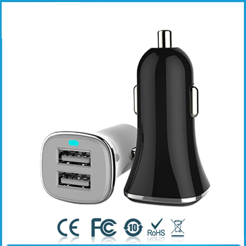 Thbelieve 2 USB Auto Chargers Quick Charge QC 3.0 And 5V 2.4 A Auto Charging Portable Mini Auto-Chargers Dual USB Car-Charging (13)