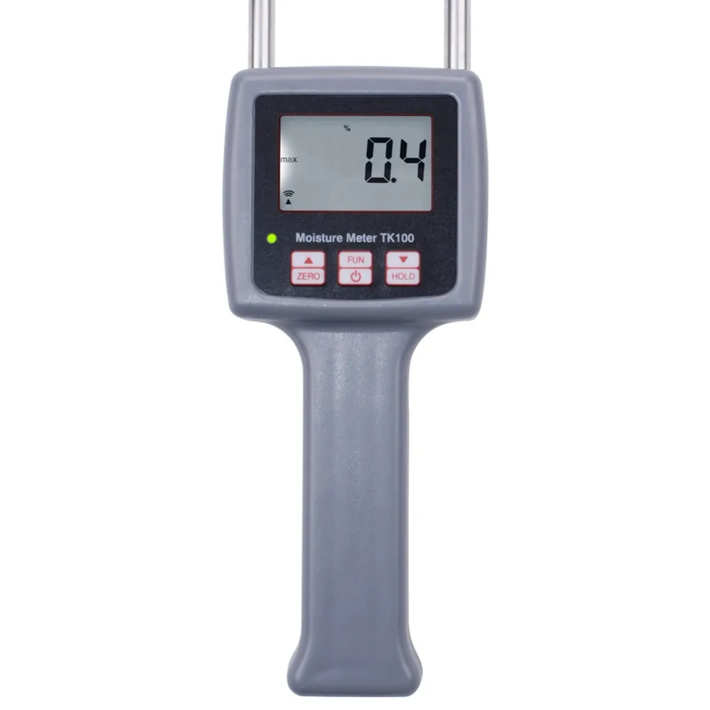 Portable Digital Multifunctional Moisture Meter For Grain Moisture Meter Grains Chemical Plastic Granule Soap Powder Soil Yieryi New TK100