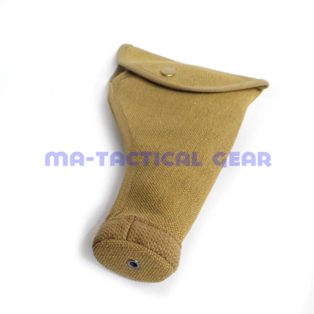 WWI WWII UK BRITISH ARMY 1937 TOOL P37 PISTOL HOLSTER FLAX MATERIAL HEAVY DUTY