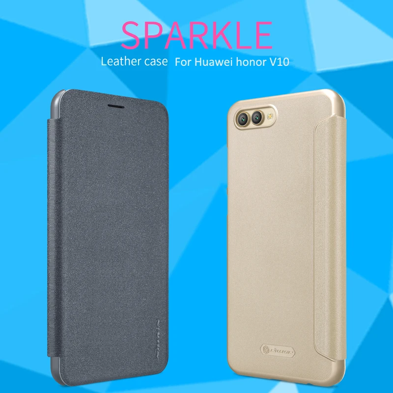 

NILLKIN Case For Huawei Honor View 10 High Quality Leather Flip Case Huawei Honor View 10 Case Cover For Honor V10