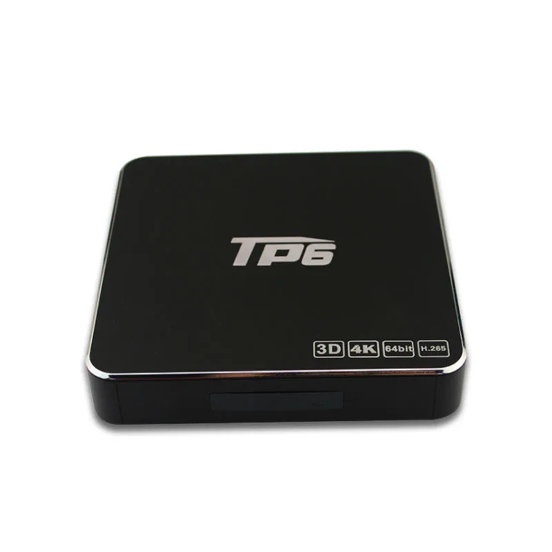 Высокое качество TP6 Android 7 1 1G/2G/3GB Ram 8G/16G/32GB Rom S905X 64bits четырехъядерный ТВ приставка
