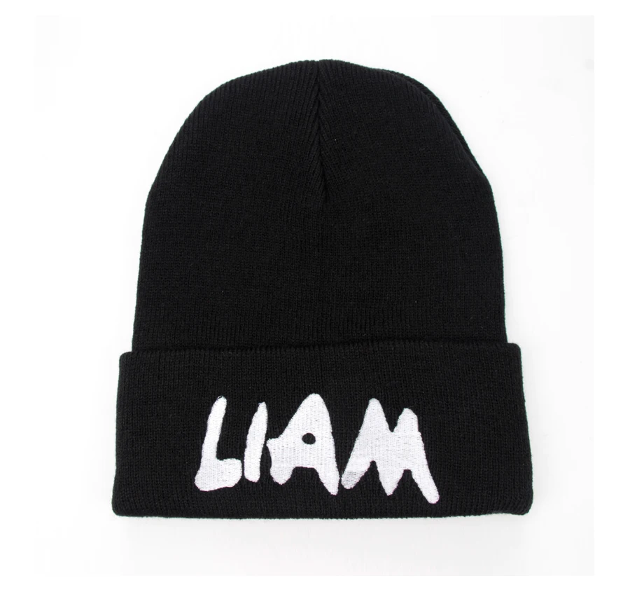 Acrylic Unisex Beanies For Men Embroidery HARRY Hip Hop Knitted Hat Outdoor Skiing Hat For Women Winter Warm Skullies Gorros (9)