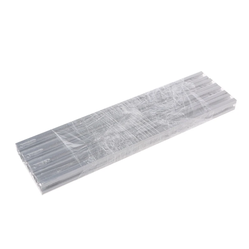 

4pcs 300mm 2020 Aluminum Profile Extrusion CNC Rail Kit EU Anodized Linear Rail for DIY 3D Printer