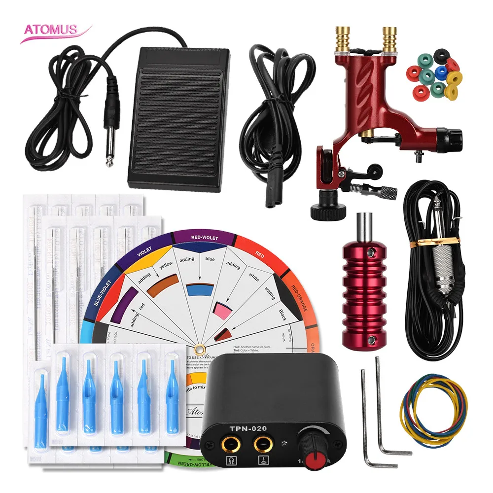 

Tattoo Machine Tatoo Machine Tattoo Pro Permanent Gun Set Rotary Pen Kits Professional Tatuagens Tip Kit De Tatouage Machines