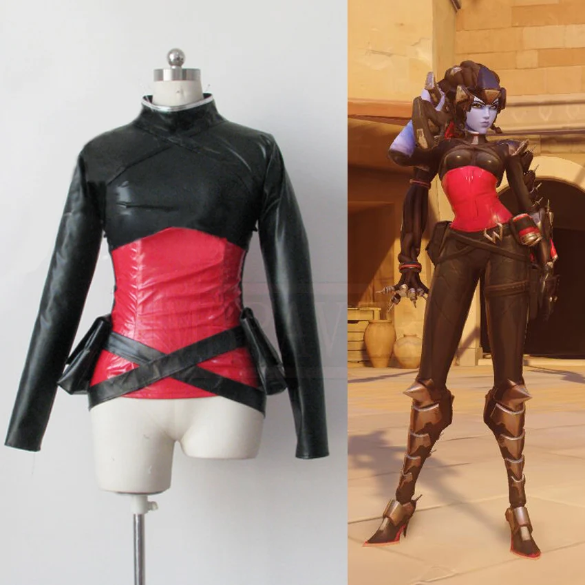 Изготовленный на заказ костюм для косплея Widowmaker Amelie Lacroix Widowmaker| |