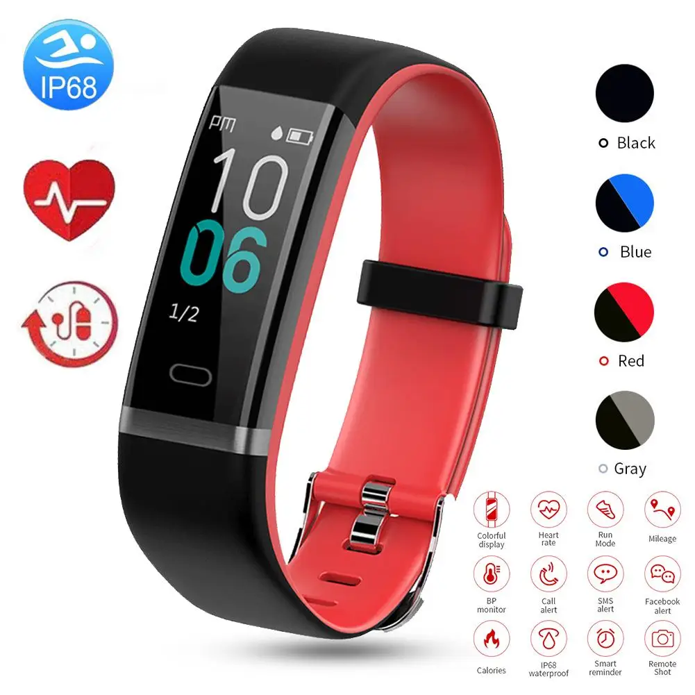 

Y19 Color Screen Smart Bracelet Female Physiological Cycle Monitoring IP68 Waterproof Swimming Sports Smart Watch