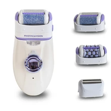 3 IN 1 automatic electric Hair Removal face Bikini Armpit Arm leg Hair Removal Device pedicure Shaver 110-240V Charging