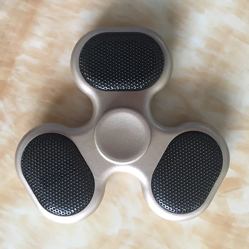 Bluetooth динамик s ручной Спиннер гироскоп Tri-Spinner антистресс динамик музыкальный светодиодный светильник ручной Спиннер Поддержка TF карты