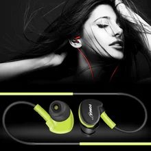 Waterproof 3.5mm In-Ear Sport Earphones Earbuds Headphones Stereo Super Bass Headset with MIC for iPhone Samsung Phones MP3 MP4