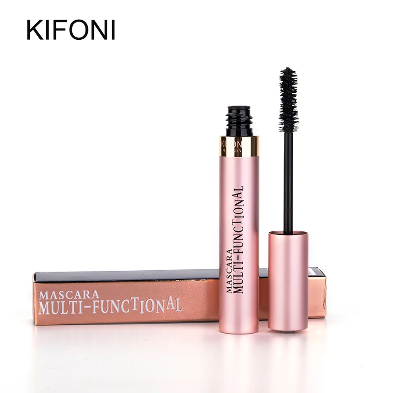 Kifini makeup 4D Тушь для ресниц из шелкового волокна Водостойкая тушь для ресниц Rimel тушь для наращивания ресниц Черная Толстая Удлиняющая косметика для ресниц