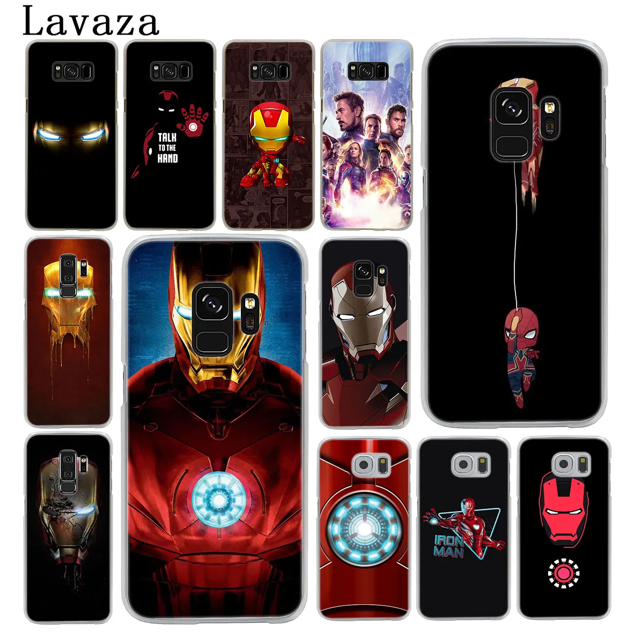 Lavaza IronMan Iron Man Marvel Hard Phone Case for Samsung Galaxy S10 E S8 + S9 Plus S6 S7 Edge S10E Cover | Мобильные телефоны и