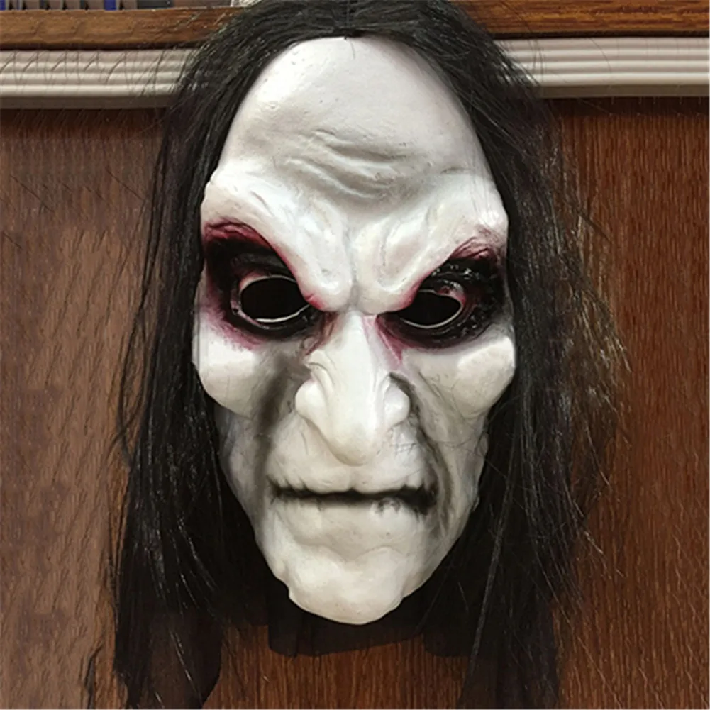 Ужас маска зомби Хэллоуин призрак лицо Вечерние Маски фестиваль Косплей страшная маска