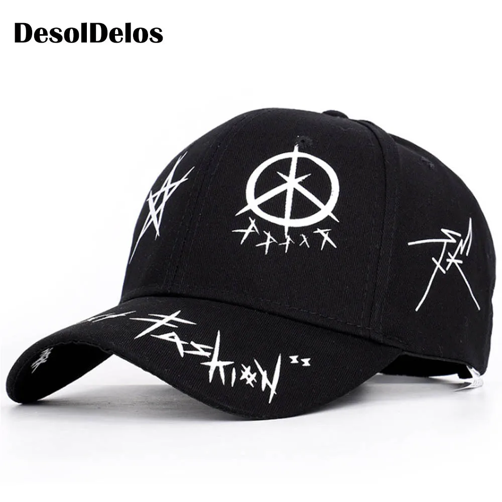 

Baseball Cap Mens Hat Spring Bones Masculino Hats Summer Snapback Chance The Rapper Man Black Luxury Brand 2018 New Designer