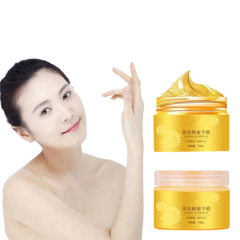 

Magical Moisturizing 24K Gold Hand Mask Hand Massage Lotion Repair Anti-cracking Gently Nourishing Hand Care Whitening solution