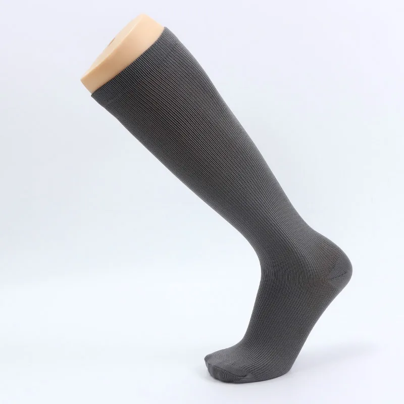 1 пара компрессионных носков унисекс с защитой от усталости гольфы до колена для полетов и путешествий Волшебные Носки мужские чудо-носки - Цвет: 2