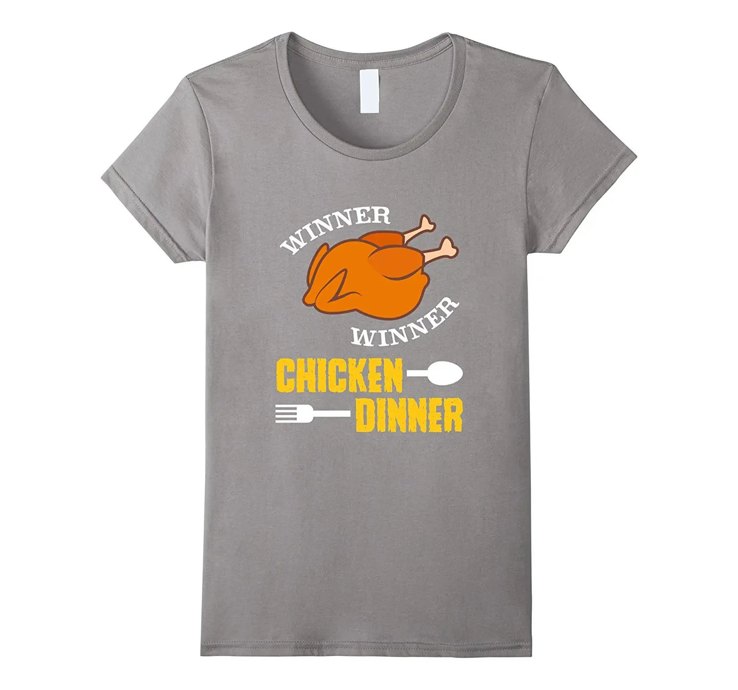 Funny Winner Chicken Dinner T Shirt Food Quote Saying Gift 100 Cotton